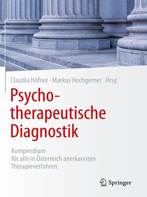 cover image of Psychotherapeutische Diagnostik